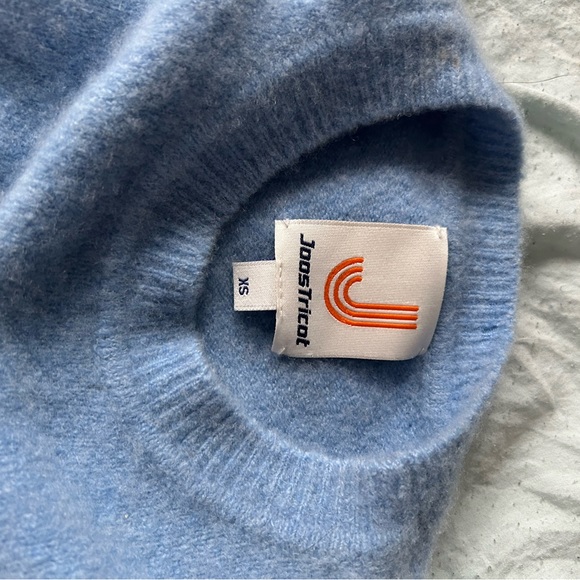 JOOSTRICAT BLUE CROPPED SLEEVED CROPTOP💙🦋 - Picture 5 of 7